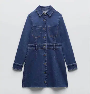 미사용 새상품 택 포함 ZARA 데님 원피스 자라