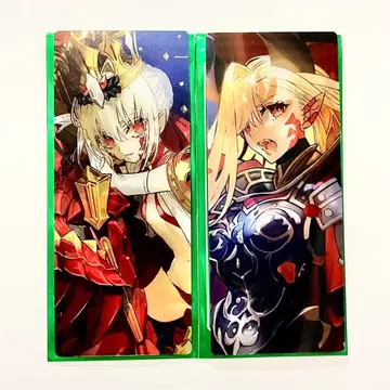 FGO 최종 재림전 편성 화면풍 카드 비스트 드라코 2종
