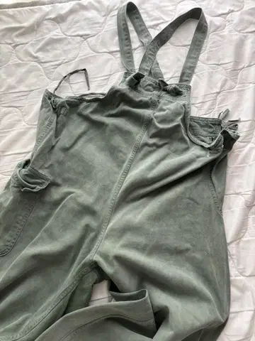 40s vintage USNAVY 세일러 팬츠 오버롤