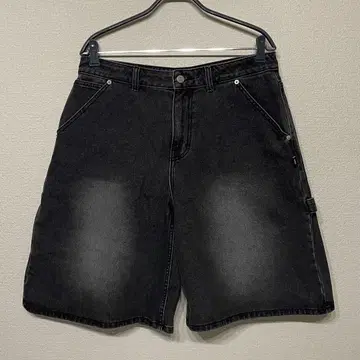 LMC BRUSH WASHED DENIM CARPENTER SHORTS