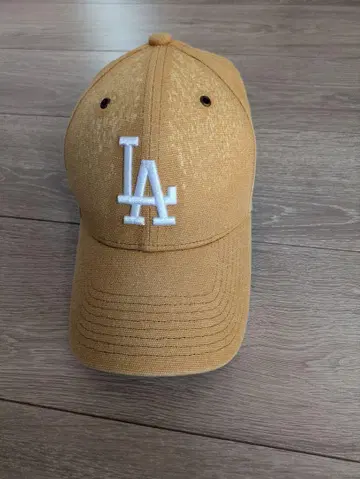 47 Carhartt LA 로고 야구 모자 머스타드