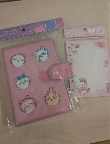 치이카와 (먼작귀) 씰 바인더 하트 씰 대지 덤 포함