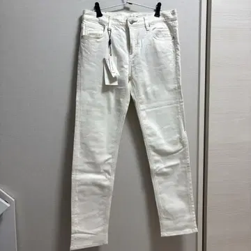 [ 미사용 새상품 ] LACOSTE 화이트 데님