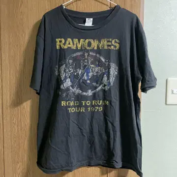 RAMONES ROAD TO RUN TOUR 1978 티셔츠