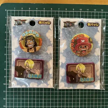 원피스 캔뱃지 쇼와노트 초기 ONE PIECE