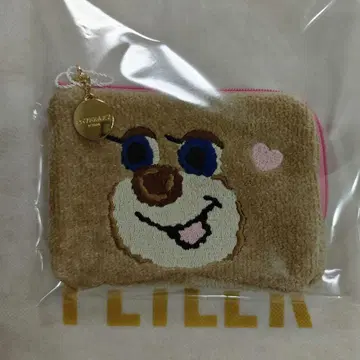페이러 도업 테디 걸 파우치 L자 미사용 새상품