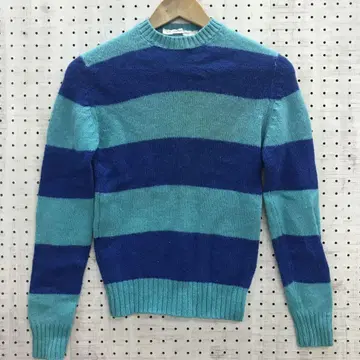 레트로 아메카지 서해안 구제 의류 ESPRIT 보더 니트 스웨터