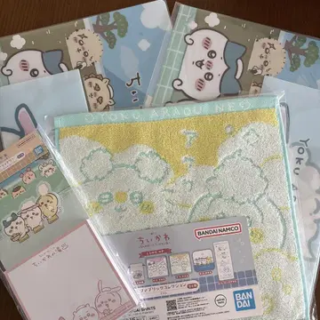 치이카와 1번 쿠지 G, H상 4점 세트