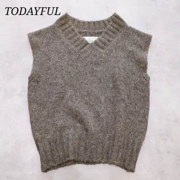 투데이풀 Mottle Yarn Knit Vest 가을/겨울 니트