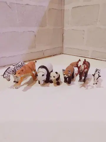 동물 팬더 외 피규어 세트