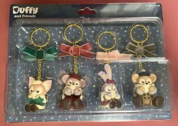 Duffy and Friends 키체인 4개 더피&프렌즈