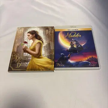 [ 실사판 ] 미녀와 야수 알라딘 Blu-ray&DVD 세트