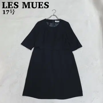LES MUES 레미유 상복 블랙 포멀 원피스 오부 소매 17호
