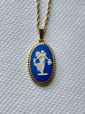 WEDGWOOD 웨지우드 여신 목걸이