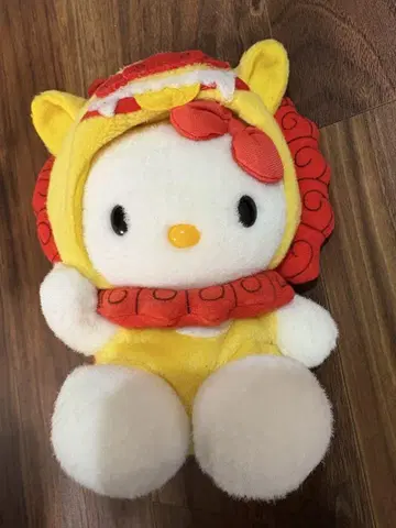 오키나와 시사 키티 봉제 인형