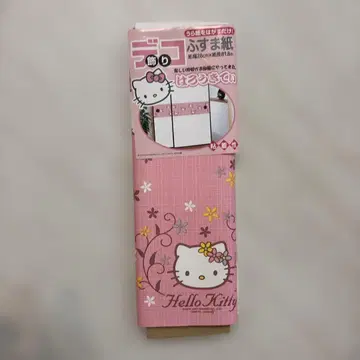 [ 레어 ] 헤이세이 레트로 헬로키티 미닫이문 종이