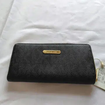 MICHAEL KORS 블랙 PVC 가죽 장지갑