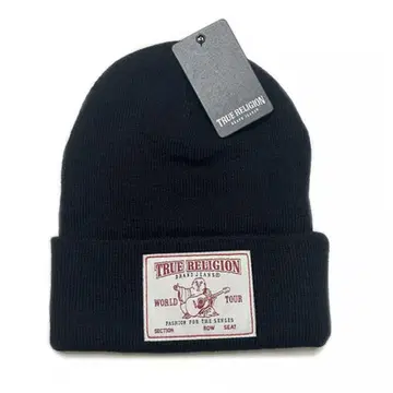 TRUE RELIGION CONCERT PATCH BEANIE