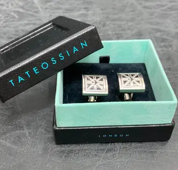 TATEOSSIAN 유니언 잭 커프스