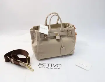 새상품 미카데라바레 ELENA MINI 벨트 토트백 숄더