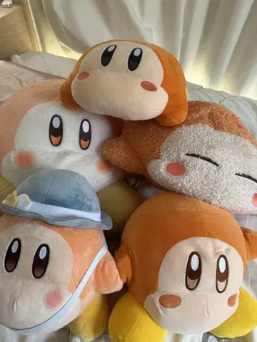 커비 와돌디 봉제 인형 세트