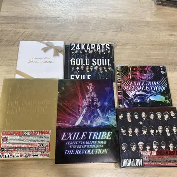 EXILE TRIBE LIVE DVD&ALBUM 세트