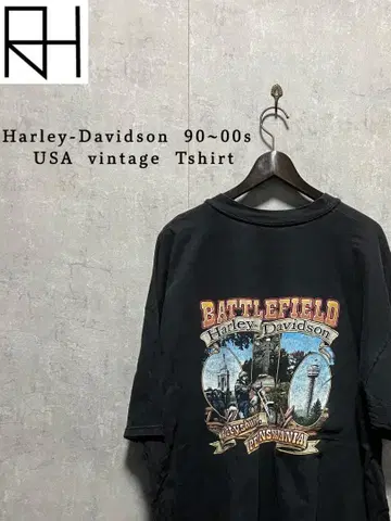 [ 구제 의류 ] Harley-Davidson 90~00s USA 블랙