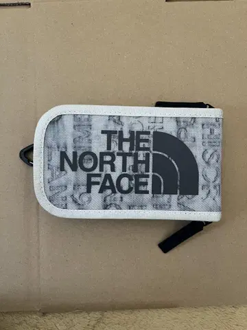 THE NORTH FACE 나일론 파우치 그레이 카모플라쥬