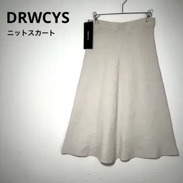 DRWCYS 니트 스커트 미디 기장