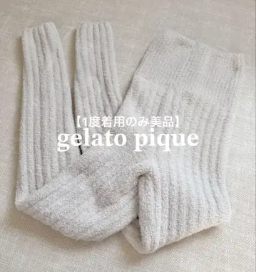 [ 새상품급 ] 젤라또피케 파우더 레깅스 아이보리 룸웨어