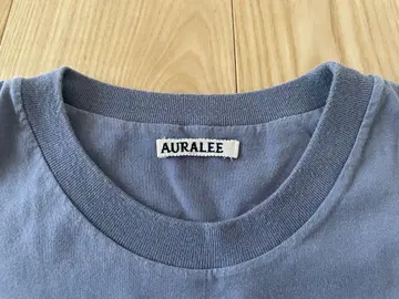 AURALEE 블루 T셔츠 사이즈 4
