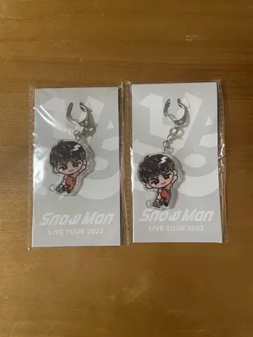 Snow Man 스노치루 아크릴 키링 무카이 코지
