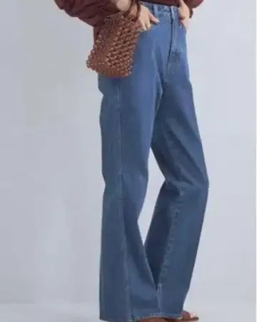 새상품 택 포함 그린라벨 데님 팬츠