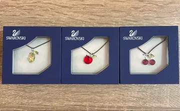 정품 미사용 Swarovski 후르츠 목걸이 3세트