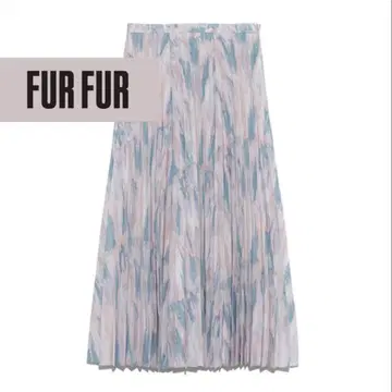 FURFUR 플리츠 스커트 롱 기장