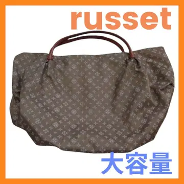 B, 러셋 russet 빅 토트백 대용량 베이지 계열