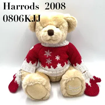[ 새상품급 ] Harrods 해롯 2008 크리스마스 베어 테디베어