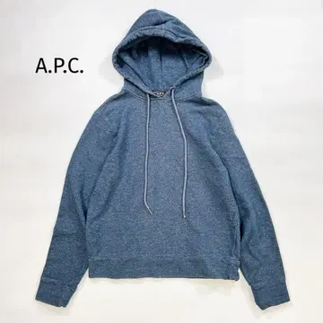 A.P.C. 아페쎄 후드티 풀오버 블루 계열 S 후디