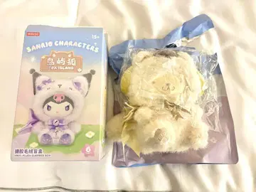 산리오 MINISO 폭스 아일랜드 중국 한정판 폼폼푸딩