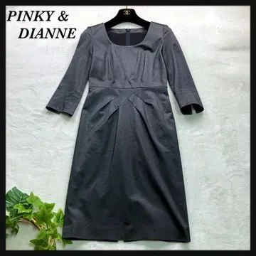 새상품급 Pinky&Dianne 핑키&다이앤 원피스 드레스 7부 소매