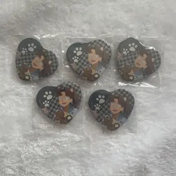 닌타마 난자 야마다 릿키치 하트 캔뱃지