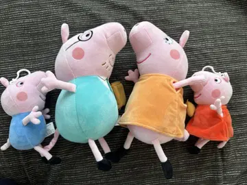 Peppa Pig 페파 피그 봉제 인형 가족 4세트