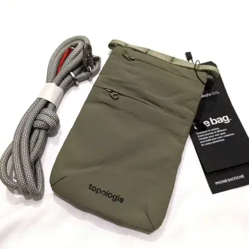 topologie 토폴로지 스마트폰 숄더백 폰 새시 그린