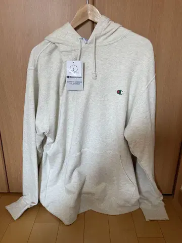 Champion 베이지 XX-LARGE 후드티