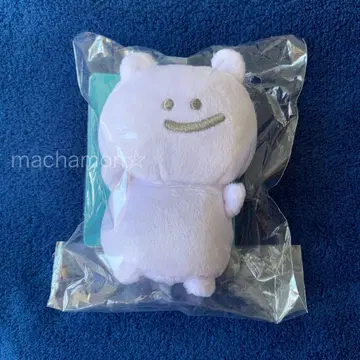 오분구와 함께 귀 봉제 인형 릴 키 커버 키링