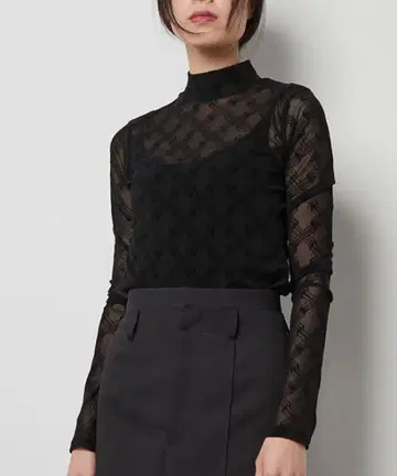 르쉘블루 Geometric Print Bodysuit