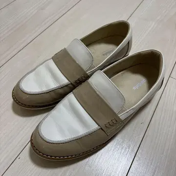 pedate 로퍼 23.0cm 화이트 베이지