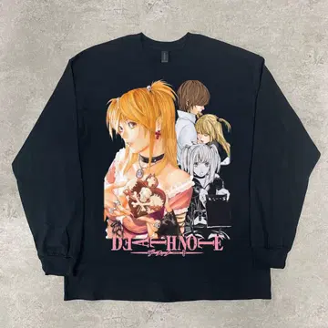 DEATHNOTE 데스노트 미사 [ XL 사이즈 ] 긴팔 블랙