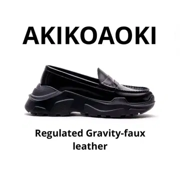 AKIKOAOKI 로퍼 (인조 가죽) 23cm