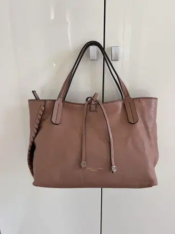 GIANNI CHIARINI 핑크 가죽 숄더백